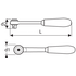 Трещотка 3/4" без рукоятки, E113817 Stanley Expert