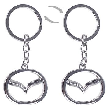 Брелок металлический дешевый MAZDA (CN)