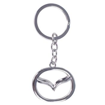 Брелок металлический дешевый MAZDA (CN)
