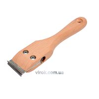 Цикля з деревяною ручкою, l= 40 мм, 06840 VOREL