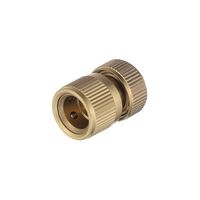 Коннектор латунный 1/2" на шланг 1/2" STORM, GE-1216 INTERTOOL