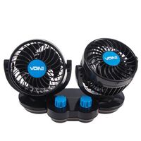 Вентилятор VOin HX-T307 4 12V 6.5W двойной две скорости/две регулировки
