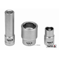 Головки торцевые для обслуживания инжекторных насосов 1/2 ", Cr-V, 3 шт, YT-17525 YATO