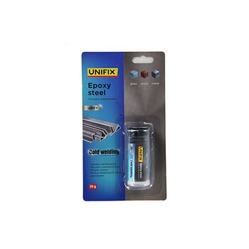 Холодная сварка серая 28г (блистер) UNIFIX 940018