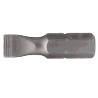 Бита 1/4", шлицевая 25мм. 0.5х3 (1232503 Force)