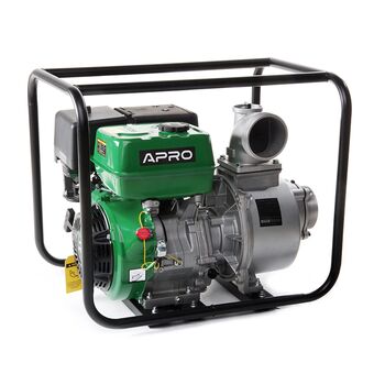 Мотопомпа WP-100 13к.с. 100 м³/год 25м бензинова 4-х тактн. APRO 852139