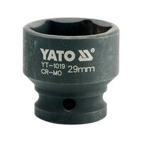 Головка торцевая ударная 6-гранная квадрат 1/2 ", М = 29 мм, L = 48 мм, YT-1019 YATO