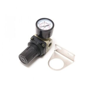 Регулятор тиску повітря з індикатором 1/4 f -1/4 M 0-10bar, F-AR2000-02(F-2000-02)(ко FORSAGE