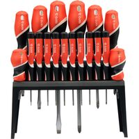Набір викруток шліц SL 6, "Philips" PH 6, "Torx" 6. 18 Шт., YT-25982 YATO