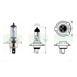 Лампа автомобільна H4 Spare kit 24V