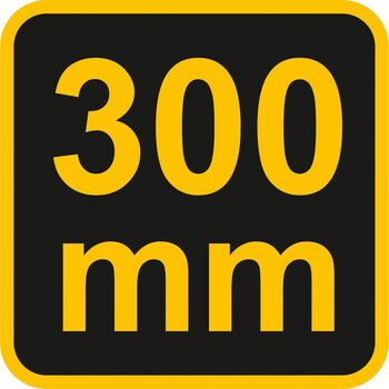 Ключ разводной L = 300 мм. с прорезиненным рукояткой, 54068 VOREL