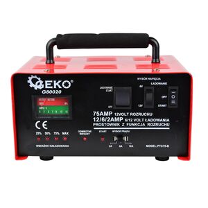 Пуско зарядное устройство 75А 6/12В, GEKO G80020