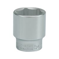 Головка торцевая 6-гранная квадрат 3/4 ", М = 34 мм, L = 55 мм, YT-1314 YATO