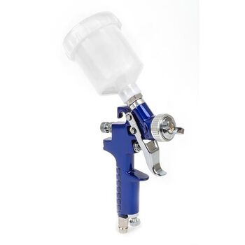 Краскопульт пневматический HVLP мини , ф. 0.8мм, бачок 125мл, 3.0bar. (PT-0101 Intertool)