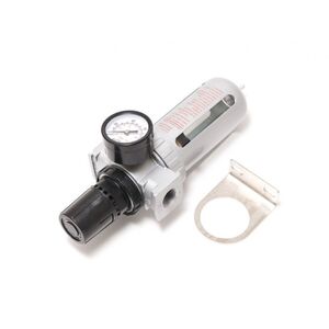 Фільтр вологовіддільник c індикатором тиску для пневмосистеми 1/4 10bar температура повітря 5-60С.1, F-AFR802 FORSAGE