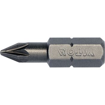 Насадка викруткова "Pozidriv" PZ1 х 25 мм. HEX 1/4". 10 Уп/Шт., YT-78134 YATO