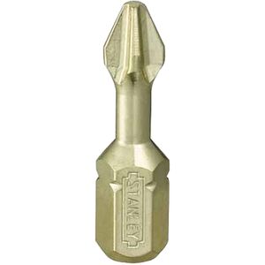 Насадка викруткова Pozidriv PZ2 x 25 мм. "GOLD". 6 уп/шт., 1-13-635 STANLEY