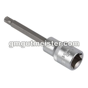 Головка торцевая с битой 1/2" spline M8 L=100 мм, BS-10008 GUT MECHANIC