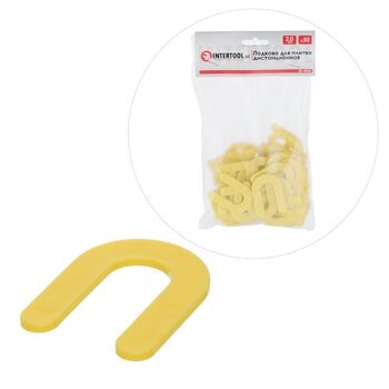Підкова для плитки дистанційна 2мм, 50шт, KT-4942 INTERTOOL