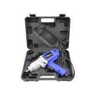 Электрический ударный гайковерт 1/2" + головки 800ВТ, GEKO G81051