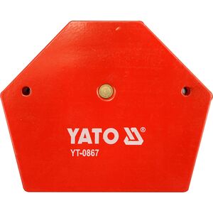 Струбцина магнітна для зварки 34 кг, 111 х 136 х 24 мм, YT-0867 YATO