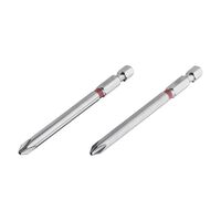 Комплект отверточных насадок PH2 1/4"*90мм, S2, уп. 2шт., STORM, VT-0224 INTERTOOL