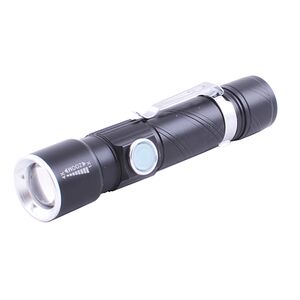 Фонарь Police 802-T6, 1х18650, зажим, zoom, ЗУ microUSB, Box (802-T6)