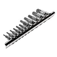 Набір торцевих головок з насадкою TORX Т10-Т60 з відвести 1/4" і 3/8" 11ед., 3902 JTC
