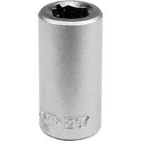 Переходник для насадок отверточных квадрат 1/4 "F HEX- 1/4 M6,3 мм, L = 24 мм, YT-1297 YATO