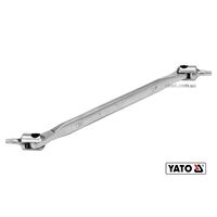 Ключ TORX 2-сторонний на шарнирах Т25 х Т27, L = 216 мм, Cr-V, YT-05312 YATO