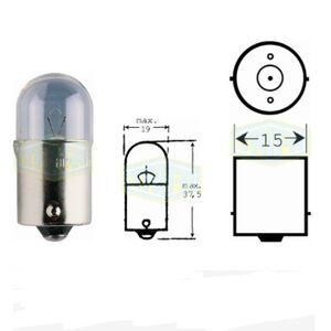 Лампа автомобільна Сферична лампа Trifa 24V 5W Heavy Duty