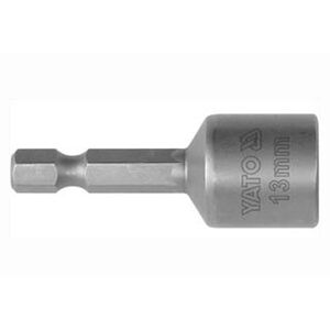 Насадка торцева магнітна 6-гранна HEX М8 x 48 мм. HEX ?= 1/4", YT-1503 YATO