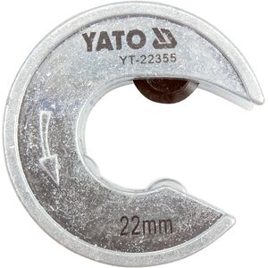 Труборіз для труб ?= 22 мм, габарит ?= 56 мм, алюміній /мідь /пластик., YT-22355 YATO