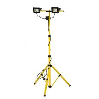 Прожектор LED 2 х 20 Вт, 6000K, на штативе, черный корпус, 81789 PROFLINE