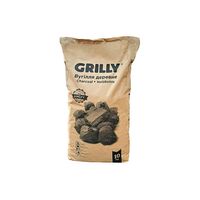 Уголь древесный ресторанный 10кг Grilly GR-65193