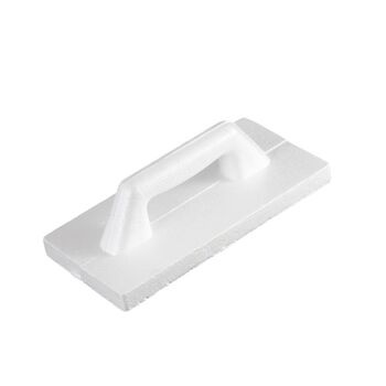 Терка пінопласт 260 * 130мм 90г/дм, KT-0011 INTERTOOL
