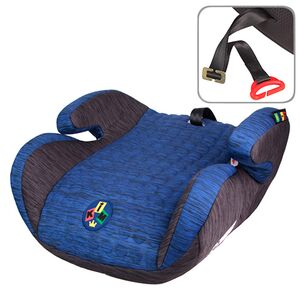 Автокресло-бустер детское KIM 4636-4583 (22-36 кг) группа 2-3 Strap Blue-Grey (4636-4583 Strap Blue-