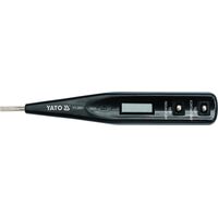 Индикатор напряжения контрольный цифровой 12-250 V LCD, YT-2861 YATO