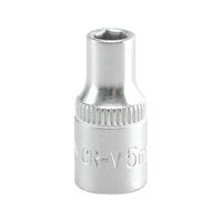 Головка торцева 6-гранна квадрат 1/4", М= 5 мм, L= 25 мм, YT-1403 YATO
