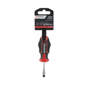 Отвертка шлицевая SL5.0*38 мм, S2, STORM, VT-3405 INTERTOOL