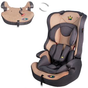 Автокресло детское KIM 4578-4575 HB616 (9-36 кг) группа 1-2-3 Grey-Beige (4578-4575 Grey-Beige)