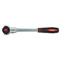 Тріщатка квадрат 1/2", L= 280 мм, 72T, обертова головка, YT-0722 YATO