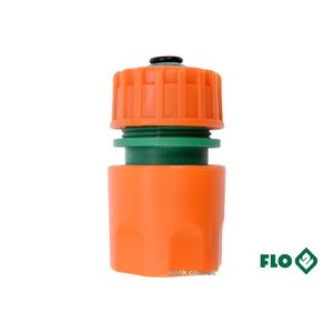 Муфта швидкоз'ємна з водо-стопом для водяного шланга 1/2", 89003 FLO