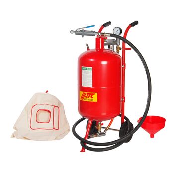 Аппарат пескоструйный 38 литров, шланг 1/2", 250PSI, 5324 JTC