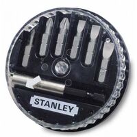 Набір насадок викруткових 1/4", SL, PZ, магнітний тримач, 7 шт, 1-68-738 STANLEY