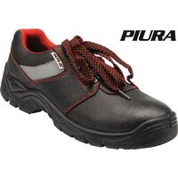 Туфли рабочие кожаные с полиуретановой подошвой модель PIURA, разм. 43, YT-80556 YATO