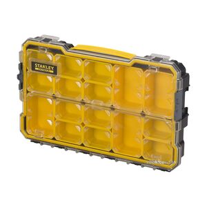 Органайзер 2/3 мелок с прозрачной крышкой "Fatmax Pro" 14 лотков, 43х 27х 6,4 см, FMST1-75779 STANLEY