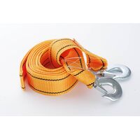 Трос буксировочный 4.5м*50мм 2 тонны. (крюк) (пакет), СИЛА 284035