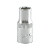 Головка торцева 6-гранна квадрат 1/4", М= 6 мм, L= 25 мм, YT-1405 YATO