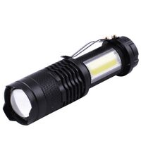 Ліхтар діодний 8468-XPE + COB, 1x14500/1xAA 8468-XPE